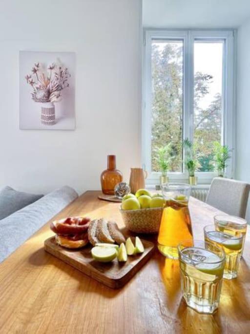 1 Appartement 3P Ideal Famille Travail Renove Lumineux Parking Gratuit 뮐루즈 외부 사진